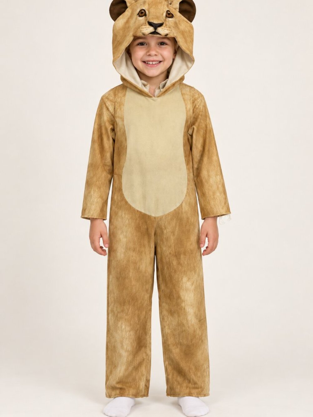 Disney The Lion King Simba Kids S 4-6 Lion Halloween Costume Jumpsuit Set